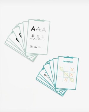 KIDYWOLF 60 κάρτες για τα Mini Tablet ζωγραφικής με θέμα "Παιχνίδια" & "Εκπαίδευση"