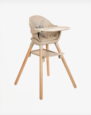 Kikka Boo Καρεκλάκι φαγητού 6σε1 Woody Μπεζ