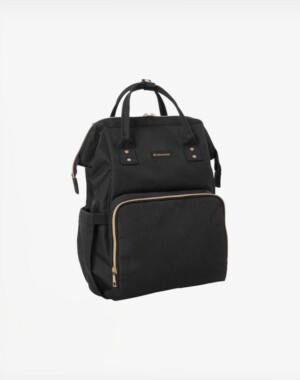 Kikka Boo Τσάντα-Αλλαξιέρα Siena Black & Gold 21x27x42εκ.