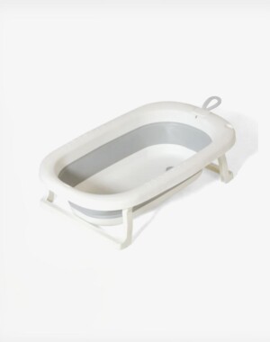 Kiokids Αναδιπλούμενο Μπανάκι για Νεογέννητα White 0m+