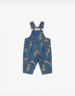 Konges Slojd Τζιν Σαλοπέτα Magot Overall Tiger