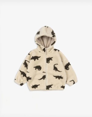 Konges Slojd Jody Teddy Jacket - Dino Silhouette