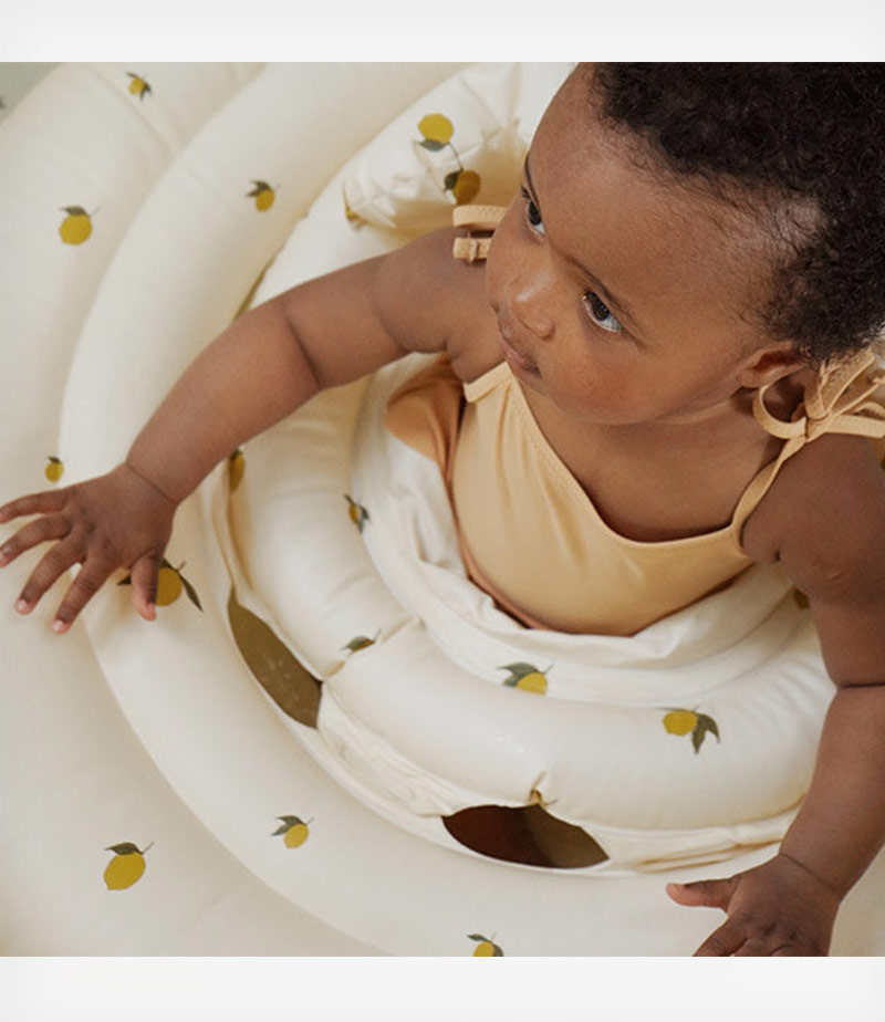 Konges Slojd Βρεφικό Σωσίβιο Κολύμβησης Lemon Tiny Toes