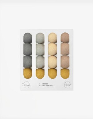 La Case De Cousin Paul Γιρλάντα με 16 φωτάκια Aube (χωρίς μετασχηματιστή)