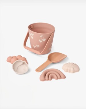 Liewood Σετ Παραλίας από Σιλικόνη Gilma Sweethearts - Sweethearts/Pale Tuscany