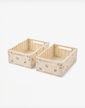 Liewood Καλάθι Αποθήκευσης Weston Medium Storage Box 2-pack Peach/Sea Shell