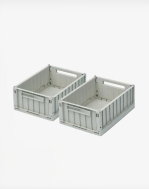 Liewood Καλάθι Αποθήκευσης Weston Storage Box S 2-pack Dove Blue