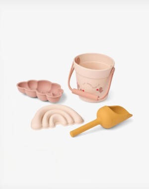 Liewood Σετ Παραλίας από Σιλικόνη Kit Mini Butterfly - Butterfly/Apple Bloss