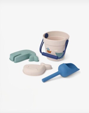 Liewood Σετ Παραλίας από Σιλικόνη Kit Mini Sailing - Sailing/Sandy