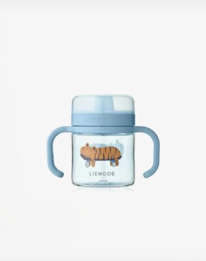 Liewood Εκπαιδευτικό ποτηράκι Kylo Tritan Sippy Cup 280ml Fun/Beach Blue