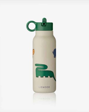 Liewood Μπουκάλι Νερού Θερμός Falk 350ml - Dinosaurs/Mist