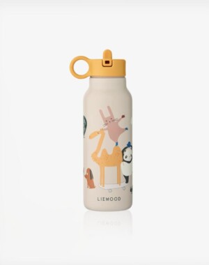 Liewood Μπουκάλι Νερού Θερμός Falk 350ml - Around the world/Sandy