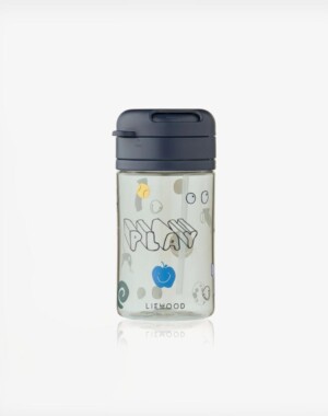 Liewood Ποτήρι Με Καλαμάκι Pavia Tritan Straw Cup 500ml Play/Dusty Peppermint