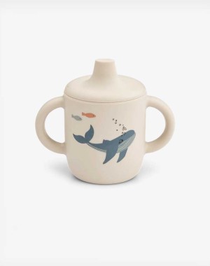 Liewood Ποτήρι Σιλικόνης Sea creature/Sandy