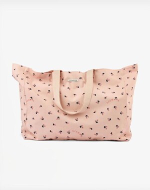 Liewood Βαμβακερή τσάντα Maxi Tote Bag Cherry Heart Rosey