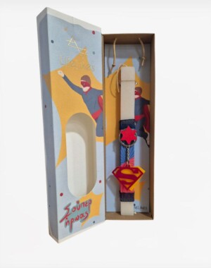 LifeLikes Λαμπάδα Σουπερ Ήρωας σε Κουτί