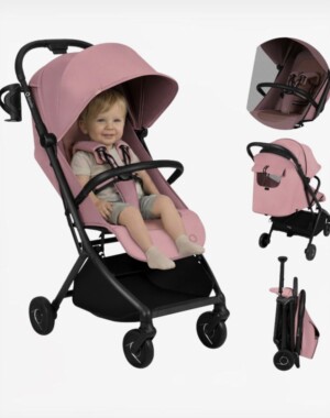 Lionelo Sia Καρότσι Ταξιδίου έως 22kg Pink Rose
