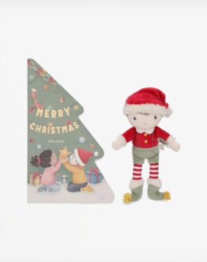 Little Dutch Χριστουγεννιάτικο σετ δώρου με βιβλίο και κουκλάκι Jim