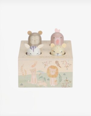 Little Dutch Εκπαιδευτικό παιχνίδι pop-up Safari Friends FSC