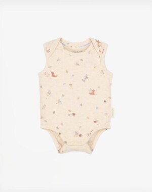 Little Dutch Φορμάκι αμάνικο κρεμ Sand Melee