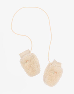 LITTLE DUTCH. Γαντάκια teddy Sand Flowers No 2 (3-9 μηνών)