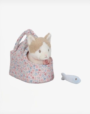 Little Dutch Υφασμάτινη γατούλα Marley σε καλαθούνα GRS