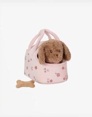 Little Dutch Υφασμάτινο σκυλάκι Jackie σε καλαθούνα GRS