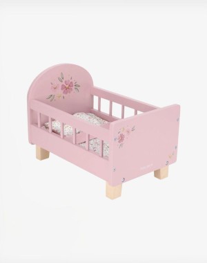 Little Dutch Ξύλινο κρεβατάκι για κούκλες FSC