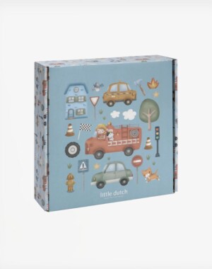 Little Dutch Μεγάλο σετ ζωγραφικής - κατασκευών σε κουτί Jim