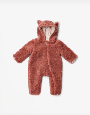 Little Dutch Ολόσωμο φορμάκι εξόδου teddy Pink Blush