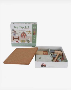 Little Dutch Παιχνίδι δημιουργίας Tap Tap Art Little Farm FSC