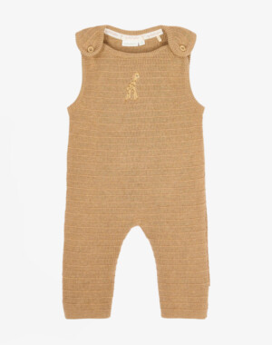 LITTLE DUTCH. Πλεκτό ολόσωμο φορμάκι Soft Tan
