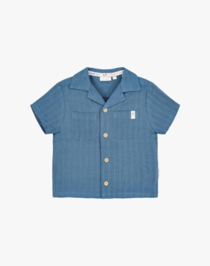 Little Dutch Πουκάμισο κοντομάνικο Indigo