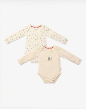 Little Dutch Σετ 2 φορμάκια μακρυμάνικα Little Christmas