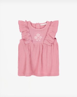 Little Dutch Σετ φορεματάκι με σορτσάκι Pink Blush