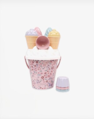 Little Dutch Σετ κουβαδάκια παραλίας Ice Cream Dreamy Mermaid Ροζ