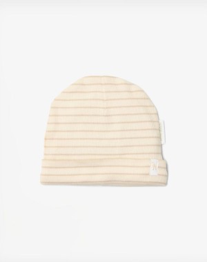 Little Dutch Σκουφάκι Soft Beige Stripe