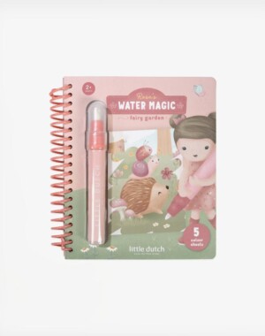 Little Dutch Βιβλίο ζωγραφικής Water reveal Rosa Fairy Garden