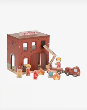 Little Dutch Ξύλινος σταθμός πυροσβεστικής FSC