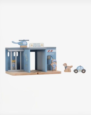 Little Dutch Ξύλινο αστυνομικό τμήμα με αξεσουάρ FSC