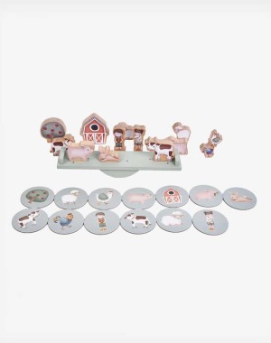 Little Dutch Ξύλινο παιχνίδι ισορροπίας Little Farm FSC