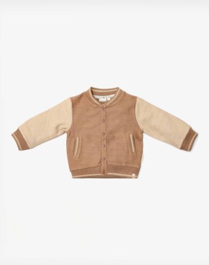 Little Dutch Ζακέτα πλεκτή Brown/Taupe