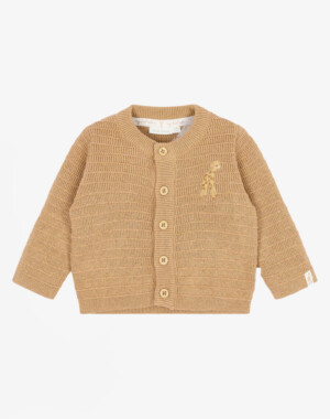 LITTLE DUTCH. Ζακέτα πλεκτή Soft Tan