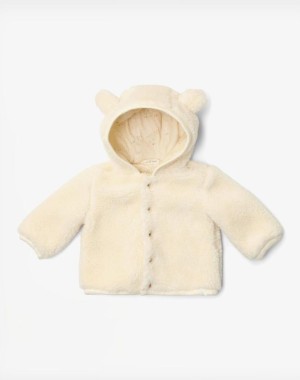 Little Dutch Ζακέτα teddy Off White