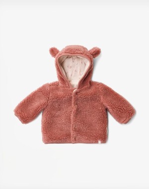 Little Dutch Ζακέτα teddy Pink Blush
