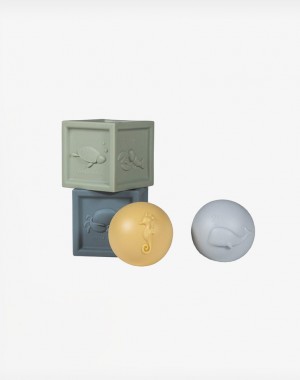 Little Dutch Παιχνίδι Mπάνιου - Σετ Κύβοι & Μπάλες Σιλικόνης