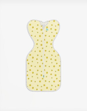 Love to Dream Υπνόσακος Swaddle UP Bamboo Original 0.2tog – Yellow Superstars Limited Edition για μωρά 3.5 - 6 kg