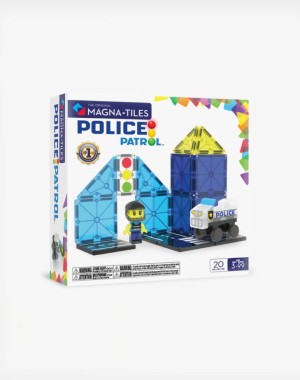 Magna-Tiles Μαγνητικό Παιχνίδι 20 κομματιών Police Patrol