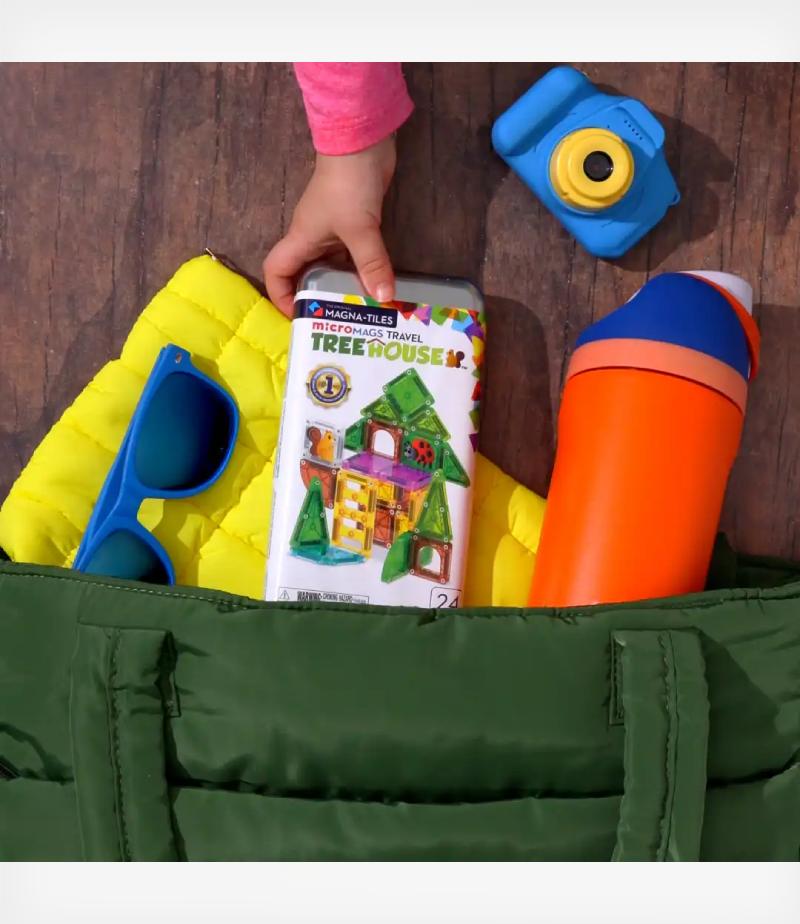 Magna-Tiles Μαγνητικά Πλακίδια MicroMAGS Treehouse Travel Set 24 Κομμάτια (3+ ετών) - Image 5