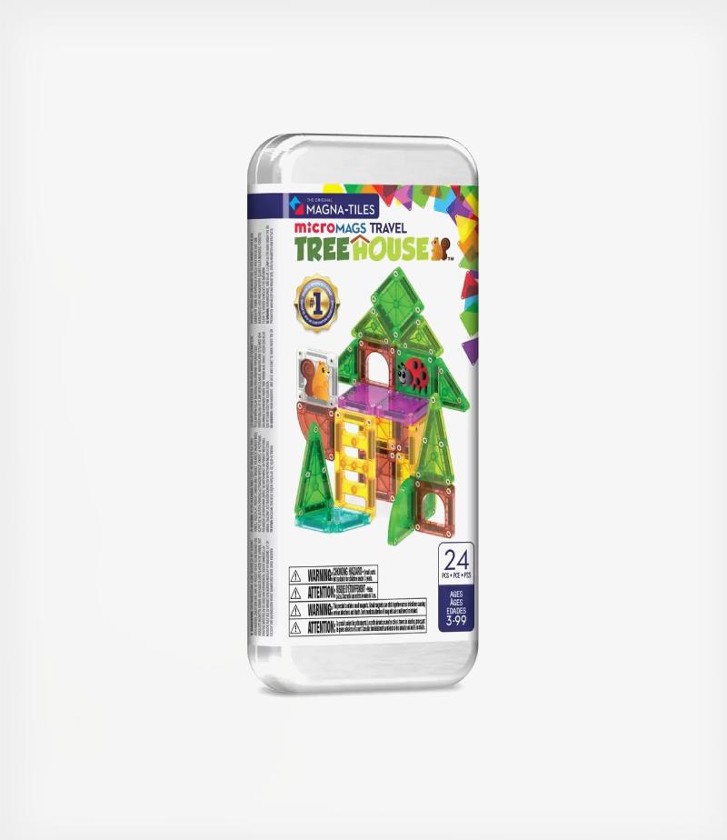 Magna-Tiles Μαγνητικά Πλακίδια MicroMAGS Treehouse Travel Set 24 Κομμάτια (3+ ετών)